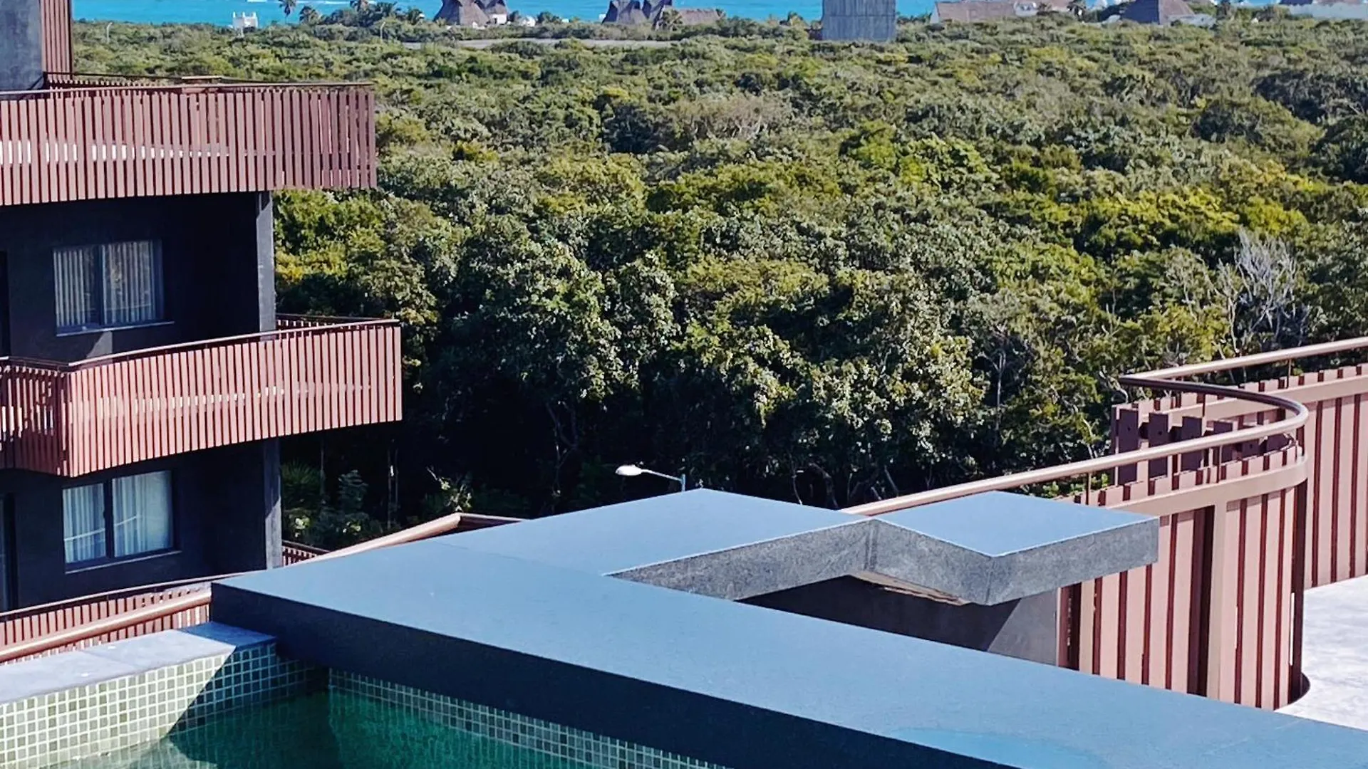 1-Bd Apt With Ocean View Rooftop Pool Τουλούμ Διαμέρισμα